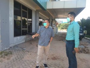 Santo Azis Anggota DPRD Sumsel Dapil 10 Banyuasin Menemukan Kekurangan Oksigen Di RS Hermina OPI Jakabaring  Banyuasin