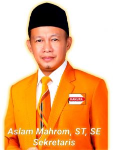 Aslam Mahrom : Sekretaris DPD Hanura Sumsel Angkat Bicara Soal Penanganan Covid-19 Di Sumsel
