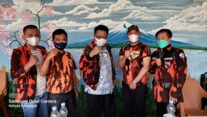 Ketua MPO Pemuda Pancasila Kota Palembang Bantu  Pelaksanaan Bansos Covid 19