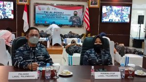 Lanal Palembang Bersama PMI Adakan Donor Darah Plasma Konvalescent Dan Donor Darah Maritim