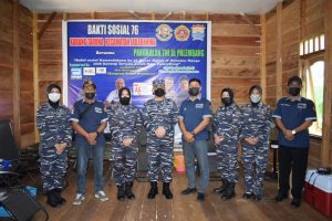 Bantu Warga Pesisir Ditengah Pandemi, Lanal Palembang Adakan Khitanan Massal