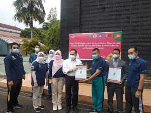 Dispora Provinsi Sumsel Launching Gerakan Ayo Olahraga
