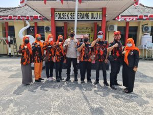 Kapolsek SU II Palembang Terima Audiensi PAC Dan Unit Kerja Srikandi PP SU II Palembang