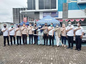 Samsat Palembang IV Soft LauncingTransaksi Non Tunai Melalui Mesin EDC Yang Pertama Kali di Sumsel