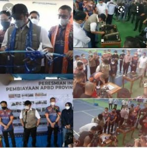 Menggali potensi Atlet atlet muda Daerah Gubernur SumSel resmikan GOR Badminton Kota Pagaralam