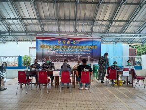 Antusias Masyarakat Maritim Serbu Vaksinasi Yang Diadakan Oleh Lanal Palembang