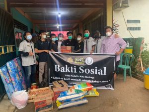 NGC, TCCI danOmLETz Palembang Sambangi Ponpes Hidayatullah Kenten Laut Yang Terbakar