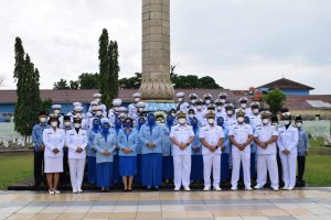 Memperingati HUT Ke-76 AL, Lanal Palembang Adakan Ziarah Ke Makam Pahlawan