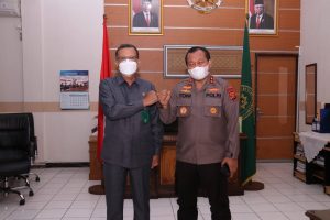 Pererat Silaturahmi, Kapolda Sumsel Sambangi Pengadilan Tinggi Sumsel