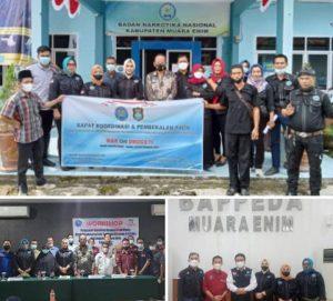 AKBP Abdul Rahman dan NFY Fanny Beri Pembekalan Pengurus Yayasan GANN Kabupaten Muara Enim Dalam Rangka Melaksanakan P4GN