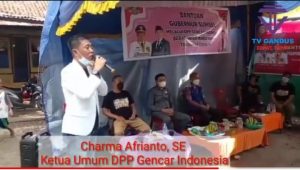 DPP Gencar Indonesia Salurkan Bantuan Gubernur Untuk Masyarakat Terdampak Covid-19