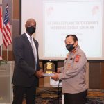 Jalin kerjasama, Badan Penegak Hukum Amerika Serikat Melakukan Seminar Dengan Penegak Hukum Sumsel (Polda, Kejati, Imigrasi dan Bea Cukai)
