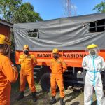 BASARNAS CARI ANAK TENGGELAM DI SUNGAI MUSI EMPAT LAWANG