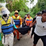 TEAM SAR GABUNGAN BERHASIL MENEMUKAN ANAK YANG TENGGELAM DI EMPAT LAWANG