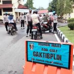 Menindak lanjuti arahan Kapolda Sumselmelaksanakan kegiatan Penegakkan, Penertiban dan Disiplin (Gaktibplin) Terhadap kendaraan Anggota Polri ,PNS Polri, PHL Polda Sumsel