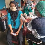Kejar Target, Puskesmas Talang Ratu Bersama Meidyastuti Ketua RT,34 Gelar Acara Vaksin