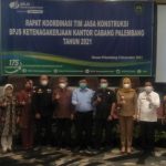 Rakor Bahas Pekerja Jasa Kontruksi Wajib Diikutsertakan di BPJS Ketenagakerjaan Sebelum Proyek Dilaksanakan