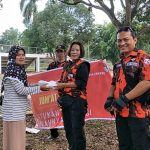 Jumat Berkah, BKPB PP Kota Palembang Bagikan 200 Nasi Kotak Untuk Para Kaum Dhuafa