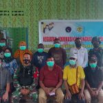 Satgas Pamtas RI-PNG Yonif 711/Raksatama Menghadiri Rapat Tentang Advokasi CSO Tingkat Distrik