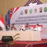 Kapolda Sumsel Bersama Unsur Forkompimda Menghadiri Gelar Rakor Lintas Sektoral Dalam Rangka Vaksinasi dan Kesiapan Pengamanan Nataru