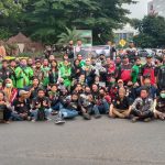 Komunitas Grab Gojek Jakabaring Galang Dana Untuk Korban Erupsi Gunung Semeru