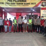 Pos Pengamanan Terpadu Natal dan Tahun Baru 2022 Polrestabes Palembang