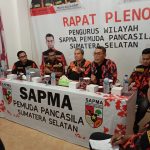 REVOLUSI KONSOLIDASI, PW SAPMA PEMUDA PANCASILA SUMSEL GELAR RAPAT PLENO