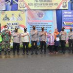 Kakorsabhara Baharkam Polri selaku Ketua Tim Tinjau Pospam Simpang DPRD di Provinsi Sumsel
