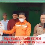 Reses Tahap III Mgs Syaiful Padli ST., MM Anggota DPRD Propinsi Sumsel dapil 1 Ke sekolah Mts/MA Al Minhajul IslamiyahYang Viral Dimedsos Di Rt 21 Kelurahan Pulokerto Kecamatan Gandus Kota Palembang