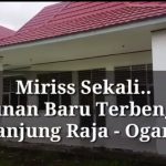 Miris bangunan Untuk Perkantoran Camat Tanjung Raja, Terbengkalai