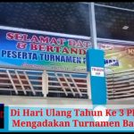 Di Hari Ulang Tahun Ke 3 PB Arham  Mengadakan Turnamen Badminton