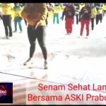Senam Sehat Lansia Bersama ASKI Prabumulih