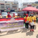 Moment Hari Ibu Gema Wasri Membagikan Sayur Masak