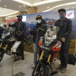 Motor Sport Adventure Touring New CB150X Hadir Mengaspal di Sumsel