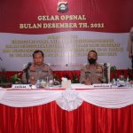Kapolda Didampingi Wakapolda Buka Gelar Operasional Di Pendopoan Bupati Muba