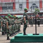 PANGDAM II/SRIWIJAYA PIMPIN APEL GABUNGAN, PRAJURIT HARUS MEMILIKI TINGKAT KESIAPSIAGAAN YANG OPTIMAL