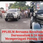 PPLHLM Bersama Kesultanan Palembang  Darusssalam & 56 Komunitas  Memperingati Perang 5 Hari 5 Malam
