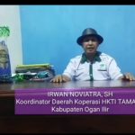 Koordinator Daerah Koperasi HKTI Tamara Kab.Ogan Ilir Mengucapkan Selamat HUT Kab Ogan Ilir Ke 18 Tahun