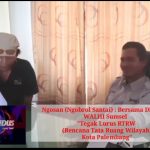 Ngosan (Ngobrol Santai) : Bersama Direktur  WALHI Sumsel  “Tegak Lurus RTRW  (Rencana Tata Ruang Wilayah)  Kota Palembang”