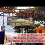 HUT Ke 2 Tahun PEDAS  (Pelembang Darussalam Sepakat)  “Berkhidmat Bersama Menjalin Silaturahmi)