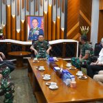 Di Sambut Dengan Hangat Oleh Kasad, Majelis Adat Kerajaan Nusantara Kunjungi Mabesad