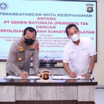 Polda Sumsel Jalin Kerjasama Dengan PT Semen Baturaja