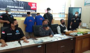 BNNP Sumsel Amankan 50.000 butir Ekstasi dan Sabu Seberat Lebih Kurang 7,5 Kg