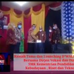 Ramah Tama dan Lounching D’WALUH COFFEE bersama Dirjen Vokasi dan Direktur SMK Kementrian Pendidikan , Kebudayaan , Riset dan Teknologi