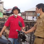 Sukardi Sambangi Korban Kebakaran Sungsang