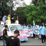 Aksi Demo BEM Se- Sumsel Minta Tolak Wacana Presiden Tiga Periode