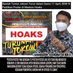 Poster Turunkan Jokowi Demo 11 April, BEM SI: Itu Hoaks