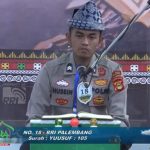 Briptu M Husein Mewakili Sumsel Di Ajang Pekan Tilawatil Quran Di Aceh