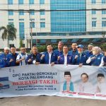 DPC Partai Demokrat Kota Palembang Sebanyak 500 Paket Takjil