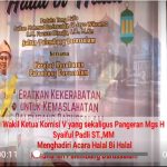 Wakil Ketua Komisi V Yang Sekaligus Pangeran Mgs H Syaiful Padli ST.,MM  Menghadiri Acara Halal Bi Halal  Kesultanan Palembang Darussalam